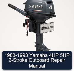 1983-1993 Yamaha 4HP 5HP 2-stroke Outboard Service Repair Workshop Manual PDF