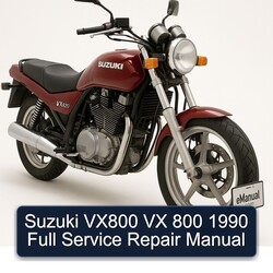 1990 Suzuki VX800 VX 800 Service Repair Workshop Manual PDF