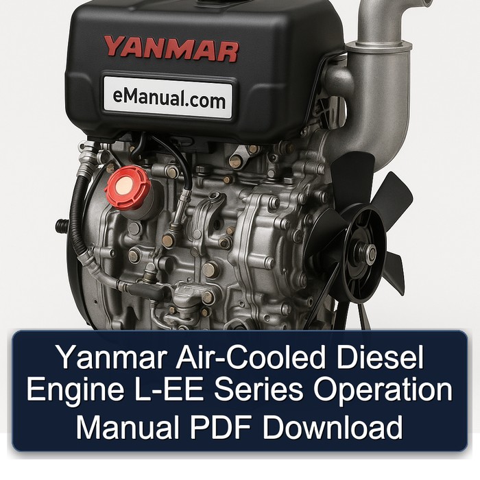 Yanmar L EE Series Air-cooled Diesel Engine L-EE Operation Service Repair Workshop Manual PDF