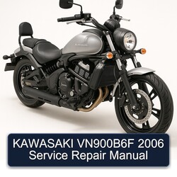 KAWASAKI VN900B6F 2006 Manual de servicio y reparación 
