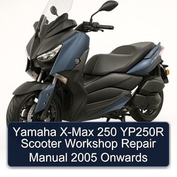 2005 Baotian Yamaha X-MAX 250 YP250R Scooter Onwards Service Repair Workshop Manual PDF