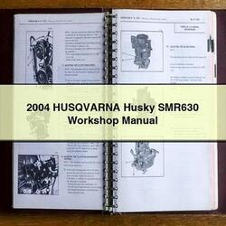 2004 Husqvarna SMR Models Husky SMR630 Service Repair Workshop Manual PDF