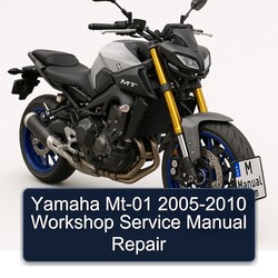 2005-2010 Yamaha MT Series MT-01 Service Repair Workshop Manual PDF