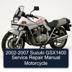 2002-2007 Suzuki GSX Series GSX1400 Motorcycle Service Repair Workshop Manual PDF