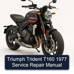 1977 Triumph Trident T160 Service Repair Workshop Manual PDF