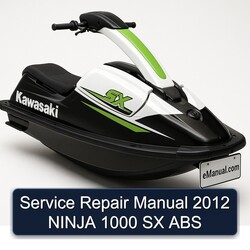 2012 Ninja 1000 Sx ABS Service Repair Workshop Manual PDF
