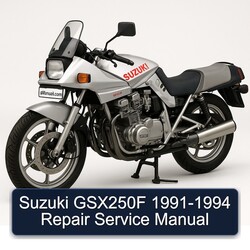 1991-1994 Suzuki GSX Series GSX250F Service Repair Workshop Manual PDF