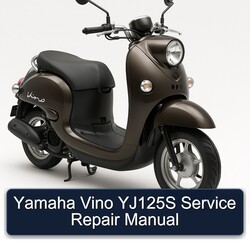 Yamaha Vino YJ125S Service Repair Workshop Manual PDF