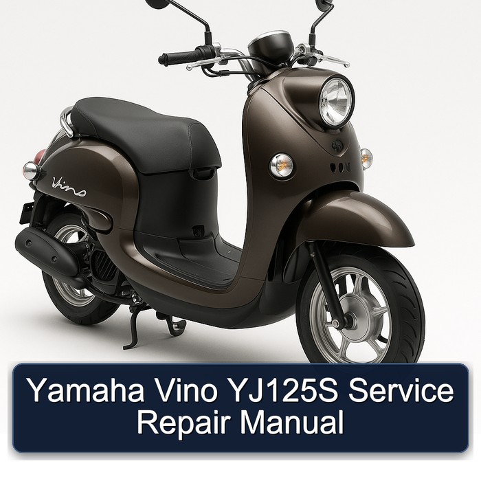 Yamaha Vino YJ125S Service Repair Workshop Manual PDF