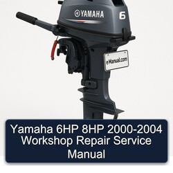 2000-2004 Yamaha 6HP 8HP Service Repair Workshop Manual PDF