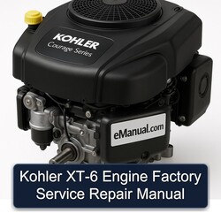 Kohler Courage Series XT-6 Engine Service Repair Workshop Manual PDF