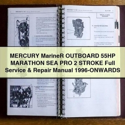 1996 Mercury Mariner Outboard 55HP Marathon SEA PRO 2 Stroke -onwards Service Repair Workshop Manual PDF