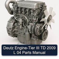 2009 Deutz TD Series Engine-tier III L 04 Parts Catalog PDF