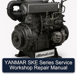 Yanmar SKE Series Service Repair Workshop Manual PDF