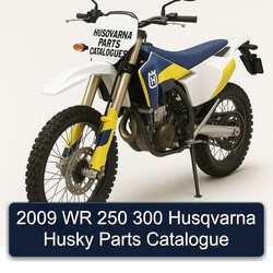2009 Husqvarna Parts Catalogues WR 250 300 Husky Catalog PDF
