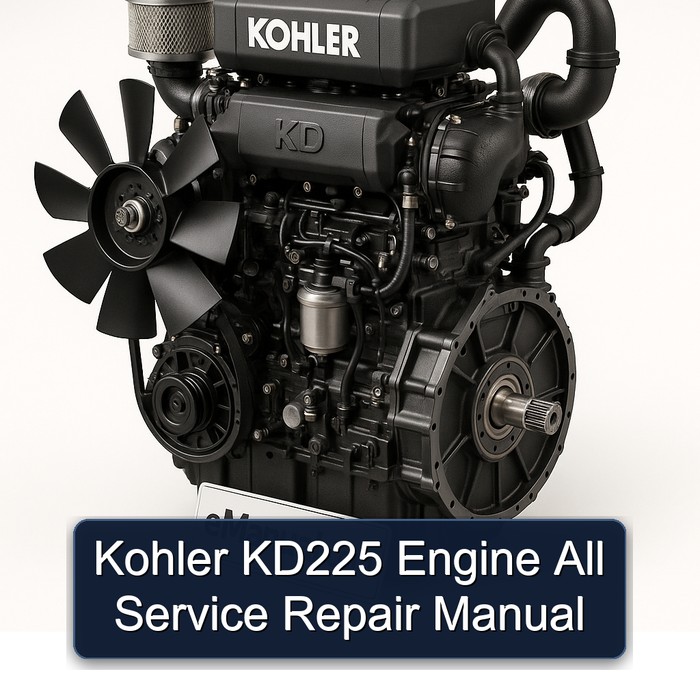 Kohler KD Series KD225 Engine All Service Repair Workshop Manual PDF