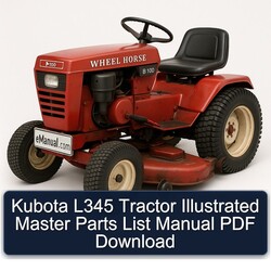 Manual de Partes Ilustrativo del Tractor Kubota L345 (PDF)