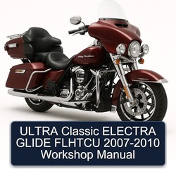 2007-2010 Harley Davidson Ultra Classic Electra Glide Flhtcu Service Repair Workshop Manual PDF