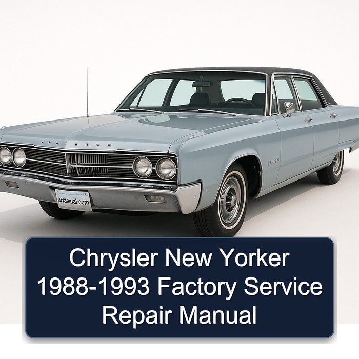 1988-1993 Chrysler New Yorker Service Repair Workshop Manual PDF