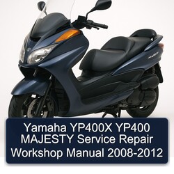 2008-2012 Yamaha Majesty YP400X YP400 Service Repair Workshop Manual PDF
