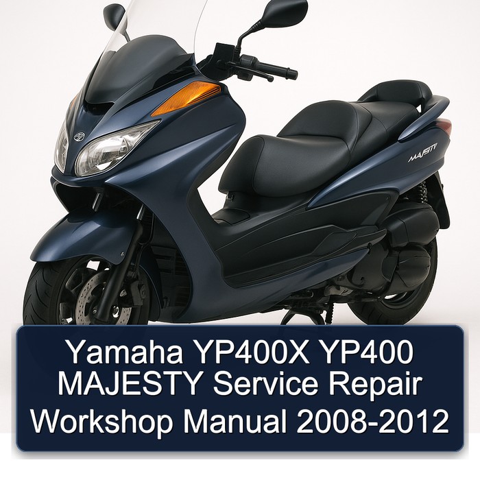 2008-2012 Yamaha Majesty YP400X YP400 Service Repair Workshop Manual PDF