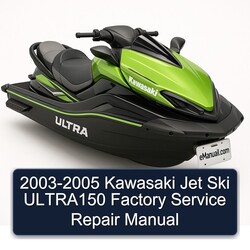 2003-2005 Kawasaki Jet Ski Ultra150 Service Repair Workshop Manual PDF