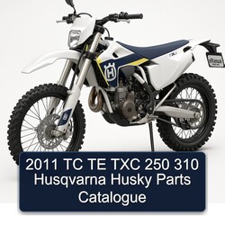 2011 Husqvarna TXC Models TC TE 250 310 Husky Parts Catalog PDF