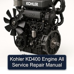 Kohler KD Series KD400 Engine All Service Repair Workshop Manual PDF