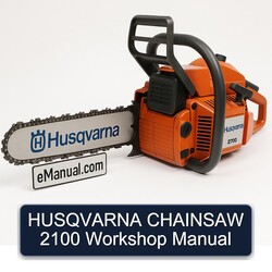 Husqvarna Chainsaw 2100 Service Repair Workshop Manual PDF