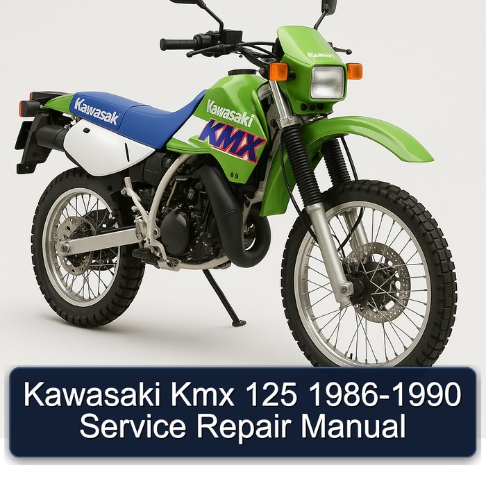 1986-1990 Kawasaki KMX Models 125 Service Repair Workshop Manual PDF