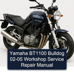 2002-2005 Yamaha BT1100 Bulldog Service Repair Workshop Manual PDF