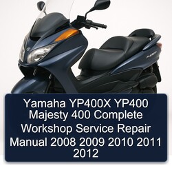2008-2012 Yamaha Majesty YP400X YP400 400 Service Repair Workshop Manual PDF