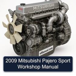 2009 Mitsubishi Pajero Sport Service Repair Workshop Manual PDF