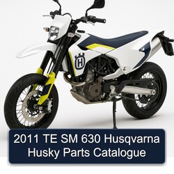 2011 Husqvarna SM Models TE 630 Husky Parts Catalog PDF