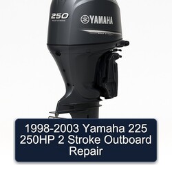1998-2003 Yamaha 225 250HP 2 Stroke Outboard Service Repair Workshop Manual PDF