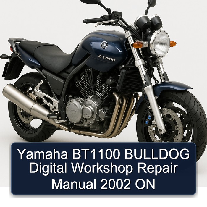 2002 Yamaha BT1100 Bulldog Digital ON Service Repair Workshop Manual PDF