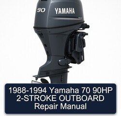 1988-1994 Yamaha 70 90HP 2-stroke Outboard Service Repair Workshop Manual PDF