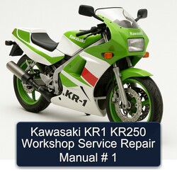 Kawasaki KR1 KR250 Service Repair Workshop Manual PDF