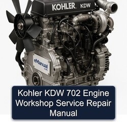 Kohler KDW Models 702 Engine Service Repair Workshop Manual PDF