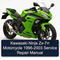1996-2003 Kawasaki Ninja ZX-7RR Motorcycle Service Repair Workshop Manual PDF