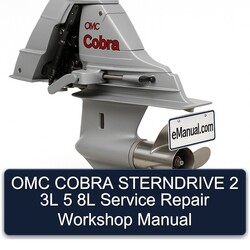 OMC Cobra Sterndrive 2 3L 5 8L Service Repair Workshop Manual PDF