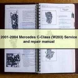 2001-2004 Mercedes C-CLASS (W203) Service Repair Workshop Manual PDF
