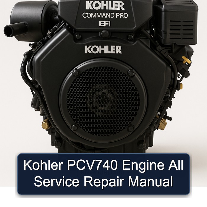 Kohler Command Pro EFI Models PCV740 Engine All Service Repair Workshop Manual PDF