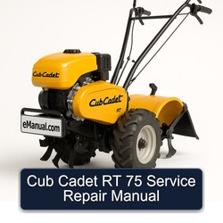 Cub Cadet RT 75 Service Repair Workshop Manual PDF