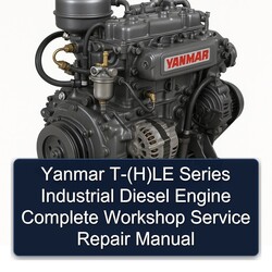 Yanmar T LE H Series T-(h)le Industrial Diesel Engine Service Repair Workshop Manual PDF
