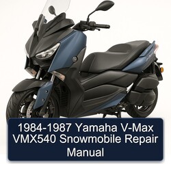 1984-1987 Yamaha V-MAX VMX540 Snowmobile Service Repair Workshop Manual PDF