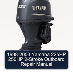 1998-2003 Yamaha 225HP 250HP 2-stroke Outboard Service Repair Workshop Manual PDF