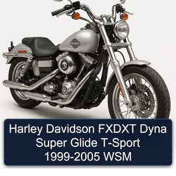 Harley Davidson FXDXT Dyna Super Glide T-Sport 1999-2005 WSM