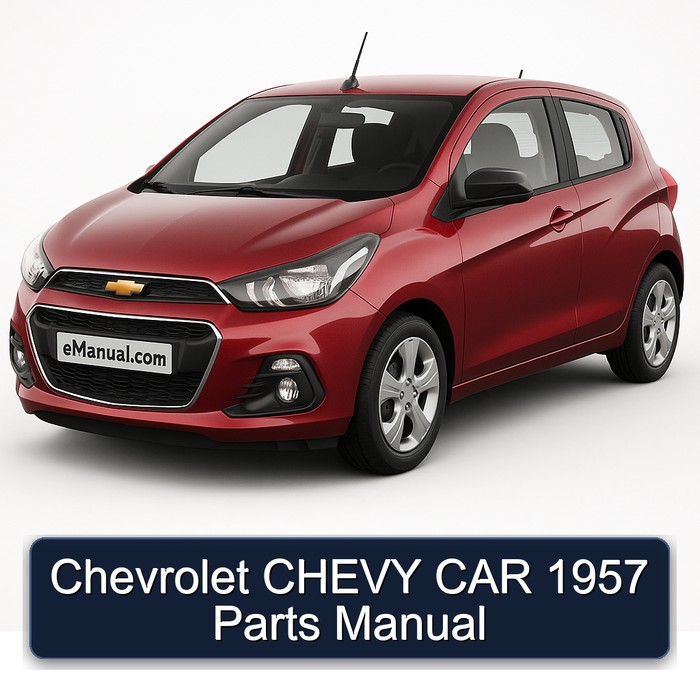 1957 Chevrolet Chevy CAR Parts Catalog PDF