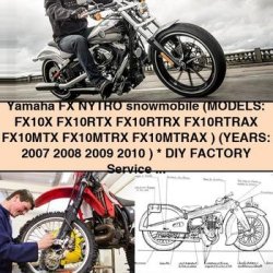 2007-2010 Yamaha FX Nytro Snowmobile / ( - ) Service Repair Workshop Manual PDF
